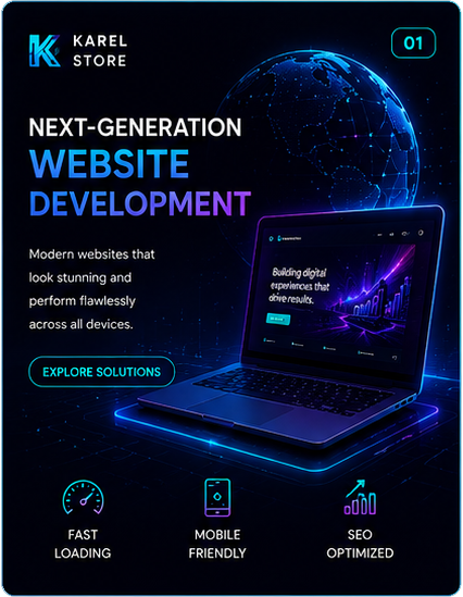Karel Store Website Development